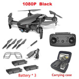 Teeggi M69G FPV RC Drone 4K with 1080P Wide-angle WiFi HD Camera Foldable RC Mini Quadcopter Helicopter VS VISUO XS809HW E58 M69