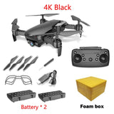 Teeggi M69G FPV RC Drone 4K with 1080P Wide-angle WiFi HD Camera Foldable RC Mini Quadcopter Helicopter VS VISUO XS809HW E58 M69