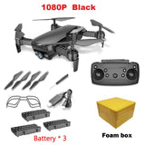 Teeggi M69G FPV RC Drone 4K with 1080P Wide-angle WiFi HD Camera Foldable RC Mini Quadcopter Helicopter VS VISUO XS809HW E58 M69