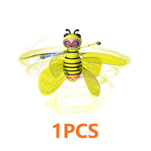 Mini Drone Induction Bee UFO Fairy Aircraft  for Kids Dropship RC Helicopter Quadrocopter Fly Ball Toys for Boys Girls Juguetes