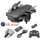 LF606 Mini RC Foldable drone With 4K HD Camera Wifi FPV Selfie Helicopter Altitude Hold Quadcopter Profesional Drones Kids Toys