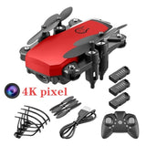 LF606 Mini RC Foldable drone With 4K HD Camera Wifi FPV Selfie Helicopter Altitude Hold Quadcopter Profesional Drones Kids Toys