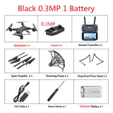 KY601S Foldable Professional Drone w/ 0.3MP/5MP/4K HD Camera 5G WiFi GPS Remote Control Distance 2KM FPV RC Drone RC Quadcopter