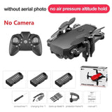 LF606 Wifi FPV Foldable RC Drone with 4K HD Camera Follow Altitude Hold 3D Flips Headless RC Helicopter Mini Aircraft Kid's Toys