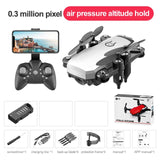 LF606 Wifi FPV Foldable RC Drone with 4K HD Camera Follow Altitude Hold 3D Flips Headless RC Helicopter Mini Aircraft Kid's Toys