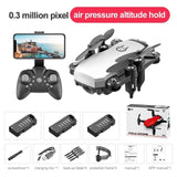 LF606 Wifi FPV Foldable RC Drone with 4K HD Camera Follow Altitude Hold 3D Flips Headless RC Helicopter Mini Aircraft Kid's Toys