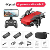 LF606 Wifi FPV Foldable RC Drone with 4K HD Camera Follow Altitude Hold 3D Flips Headless RC Helicopter Mini Aircraft Kid's Toys