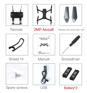 Eachine E58 WIFI FPV With True 720P/1080P Wide Angle HD Camera High Hold Mode Foldable Arm RC Drone Quadcopter RTF VS S9HW M69