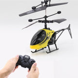 Mini RC Drone Fly RC Helicopter Aircraft Suspension Induction Helicopter Kids Toy LED Light Remote Control Toys for Children