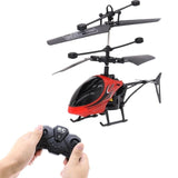 Mini RC Drone Fly RC Helicopter Aircraft Suspension Induction Helicopter Kids Toy LED Light Remote Control Toys for Children