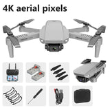 Drone Mini 4K HD Camera WIFI FPV Foldable Altitude Hold RC Quadcopter Toy HOT Kid's Toys  Children Folding Dron