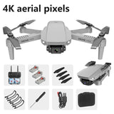 Drone Mini 4K HD Camera WIFI FPV Foldable Altitude Hold RC Quadcopter Toy HOT Kid's Toys  Children Folding Dron