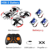 Mini RC Drone JJRC H56 Gesture Control Micro Quadcopter Infrared Sensing Control Upgrade Helicopter Quadrocopter VS H36 Kids Toy