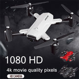 Mini Selfie Drone ZD6-GPS WIFI FPV 1080 HD Camera Wide-angle Optical-Flow Foldable Selfie Drone Quadrocopter RC Helicopter