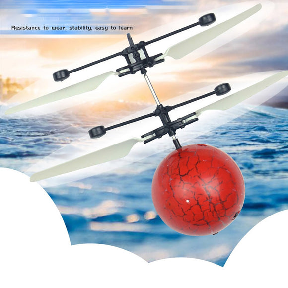 Flying Ball Drone Helicopter Ball Built-in Shinning LED Lighting For Kids Toy Drone Quadcopter kids toys Folding Propeller #G20