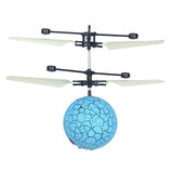 Flying Ball Drone Helicopter Ball Built-in Shinning LED Lighting For Kids Toy Drone Quadcopter kids toys Folding Propeller #G20