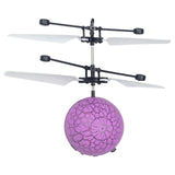 Flying Ball Drone Helicopter Ball Built-in Shinning LED Lighting For Kids Toy Drone Quadcopter kids toys Folding Propeller #G20