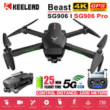 Drone SG906 / SG906 Pro with GPS 4K 5G WIFI 2-axis gimbal Dual camera professional ESC 50X Zoom Brushless Quadcopter RC Dron