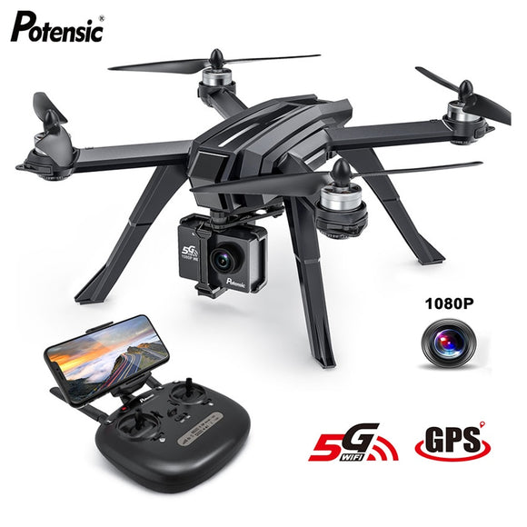 Potensic D85 GPS drone HD 1080p Camera 5G WIFI FPV drone Brushless follow me Mode Remote Control RC Quadrocopter Toys Gifts