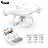 Potensic T35 2.4Ghz RC Drone 1080P Wifi FPV HD Camera Altitude Hold One Key Return/Landing Take Off Headless RC Quadcopter Drone