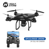 Holy Stone HS120D 2K GPS Drone FPV 1080p HD Camera Profissional Wifi RC Drones Selfie Follow Me Quadcopter 120°FOV  Quadrocopter