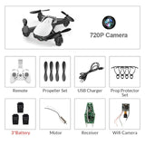 Eachine E61/E61hw Mini Drone With/Without HD Camera Hight Hold Mode RC Quadcopter RTF WiFi FPV Foldable Helicopter VS HS210