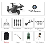 Eachine E61/E61hw Mini Drone With/Without HD Camera Hight Hold Mode RC Quadcopter RTF WiFi FPV Foldable Helicopter VS HS210