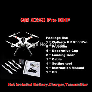 NEW 2014 Upgrade Version WALKERA QR X350 Pro GPS Drone 6CH Brushless UFO DEVO F7 Transmitter RC Helicopter Quadcopter For Gopro