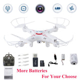 X5C FPV Selfie Drones With Camera HD Quadrocopter Profissional Quadcopter Dron Toys For Children Remote Control Rc Helicopter