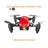 AEOFUN S9HW Mini Drone with HD Camera S9 No Folding Camera RC Quadcopter altitude helicopter WiFi FPV Micro pocket drone