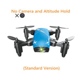 AEOFUN S9HW Mini Drone with HD Camera S9 No Folding Camera RC Quadcopter altitude helicopter WiFi FPV Micro pocket drone