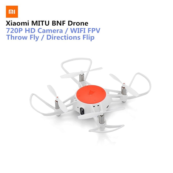 Original Xiaomi MITU WIFI FPV 360 Tumbling RC Drone With 720P HD Camera Multi-Machine Infrared Battle Camera Drone- BNF Version