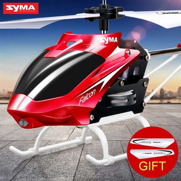 100% Original SYMA W25 2CH Indoor Small RC Electric Aluminium Alloy Drone Remote Control Helicopter Shatterproof boys toys